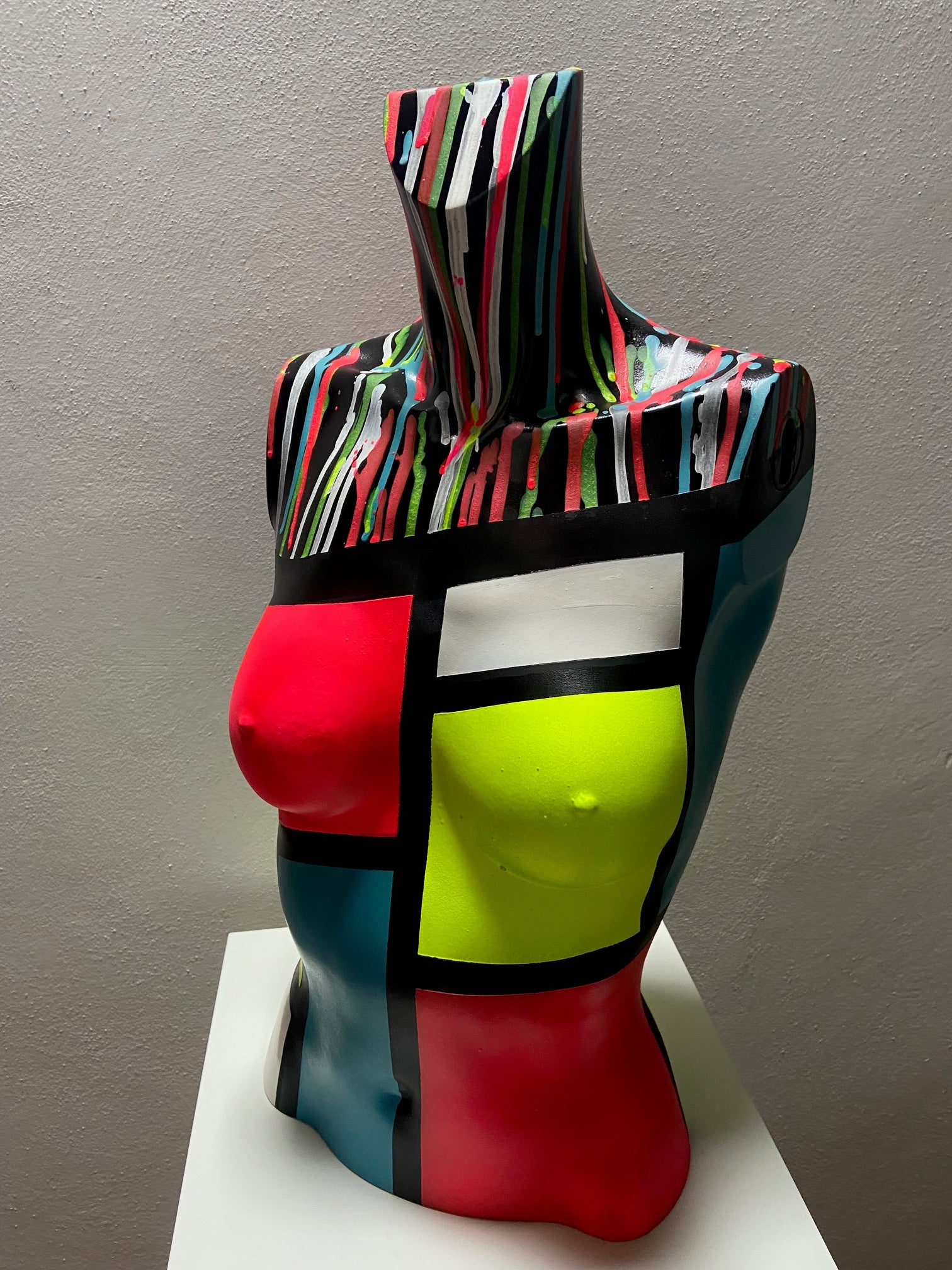 MISS MONDRIAN FLUO REVERSE (2025) MAM POP ART STORE